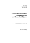 Computational Creativity, Concept Invention, and General