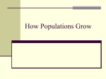 5-1 How Populations Grow