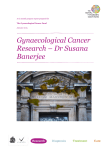 Gynaecological Cancer Research – Dr Susana Banerjee