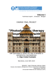 Photodynamic therapy improvement with hyperbaric