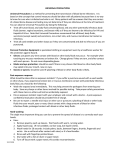 UNIVERSAL PRECAUTIONS summary - UCP Central PA Education