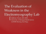 The Evaluation of Weakness in the