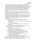 David Milstid Section 0026 Study Guide for Exam 3 Linneaus had