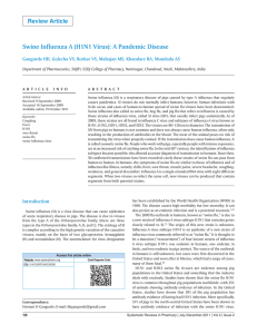 Swine Influenza A (H1N1 Virus): A Pandemic Disease