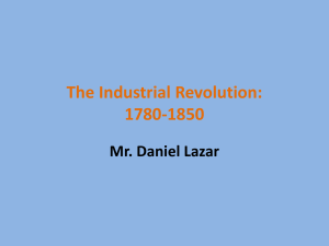 The Industrial Revolution