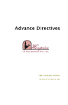 Advance Directives - Hospice of Metropolitan Erie