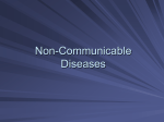 Non-Communicable Disease Notes