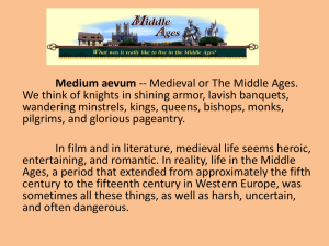 Middle Ages PowerPoint