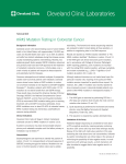 KRAS Mutation Testing in Colon Cancer