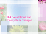 3.4 Ecosystem Changes