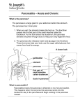Pancreatitis - Acute and Chronic