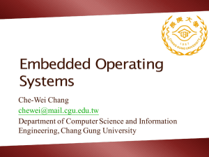 Che-Wei Chang  Department of Computer