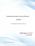 Continuous Positive Airway Pressure (CPAP)