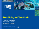 NAG Data Mining Components