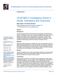 VA-ECMO in Cardiogenic Shock in Adults