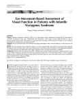 Eye-Movement-Based Assessment of Visual Function in