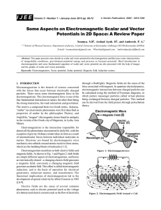 Some Aspects on Electromagnetic Scalar and Vector Potentials in
