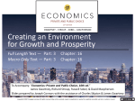 Creating an Environment for Growth and Prosperity (15th ed.)