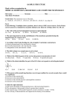 SAMPLE STRUCTURE Final written examination in MEDICAL