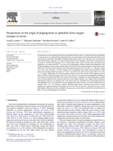 Perspectives on the origin of plagiogranite in ophiolites from oxygen