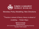 2013 Central Bank Macroeconomic Modelling Workshop