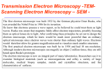 Transmission Electron Microscopy -TEM
