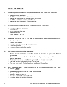 2009 EDX Knowledge Assessment Questions