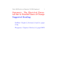 Summary: The Electrical Poten- tal due to Parallel Lines of Charge