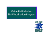 Maine EMS Medivax EMS Influenza Vaccination Program