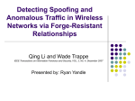 Detecting Spoofing and Anomalous Traffic in Wireless