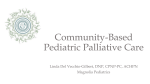 Community-Based Pediatric Palliative Care