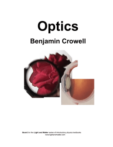 "Optics", by B. Crowell