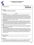 Millikan`s Oil Drop Experiment - California State Science Fair