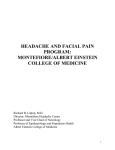 headache and facial pain program