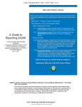 A Guide to Reporting D4346 - American Dental Association