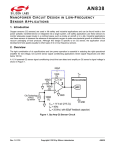 nanopower circuit design in low