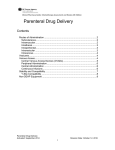 Parenteral Drug Delivery