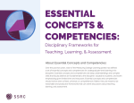 MCL Disciplinary Frameworks - Learning in Higher Education