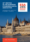 esa2016_brochure - 38th Meeting of European Strabismological
