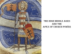 High Middle Ages - Marshall Community Schools