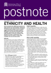 ethnicity and health