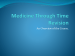 Medicine through time - The High Arcal School