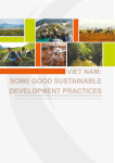 some good sustainable development practices