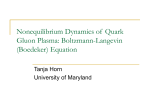 NonequilibriumDynamicsofQuarkGluonPlasma