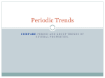 Periodic Trends