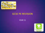 GCSE PE REVISION
