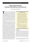 Hypertriglyceridemia: A Guide to Assessment and Treatment