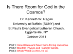 Is There Room for God in the Cosmos?