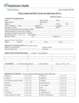 Doylestown Breast Surgery Patient Form