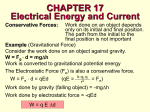 CHAPTER 16 Electrical Energy and Capacitance